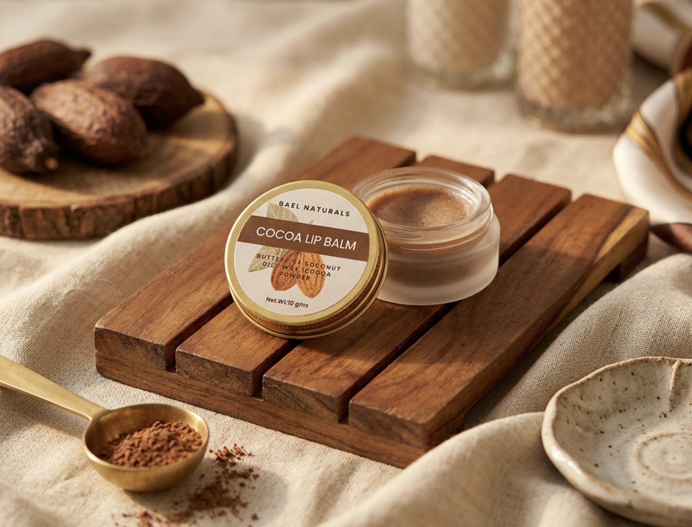 Cocoa Lip Balm