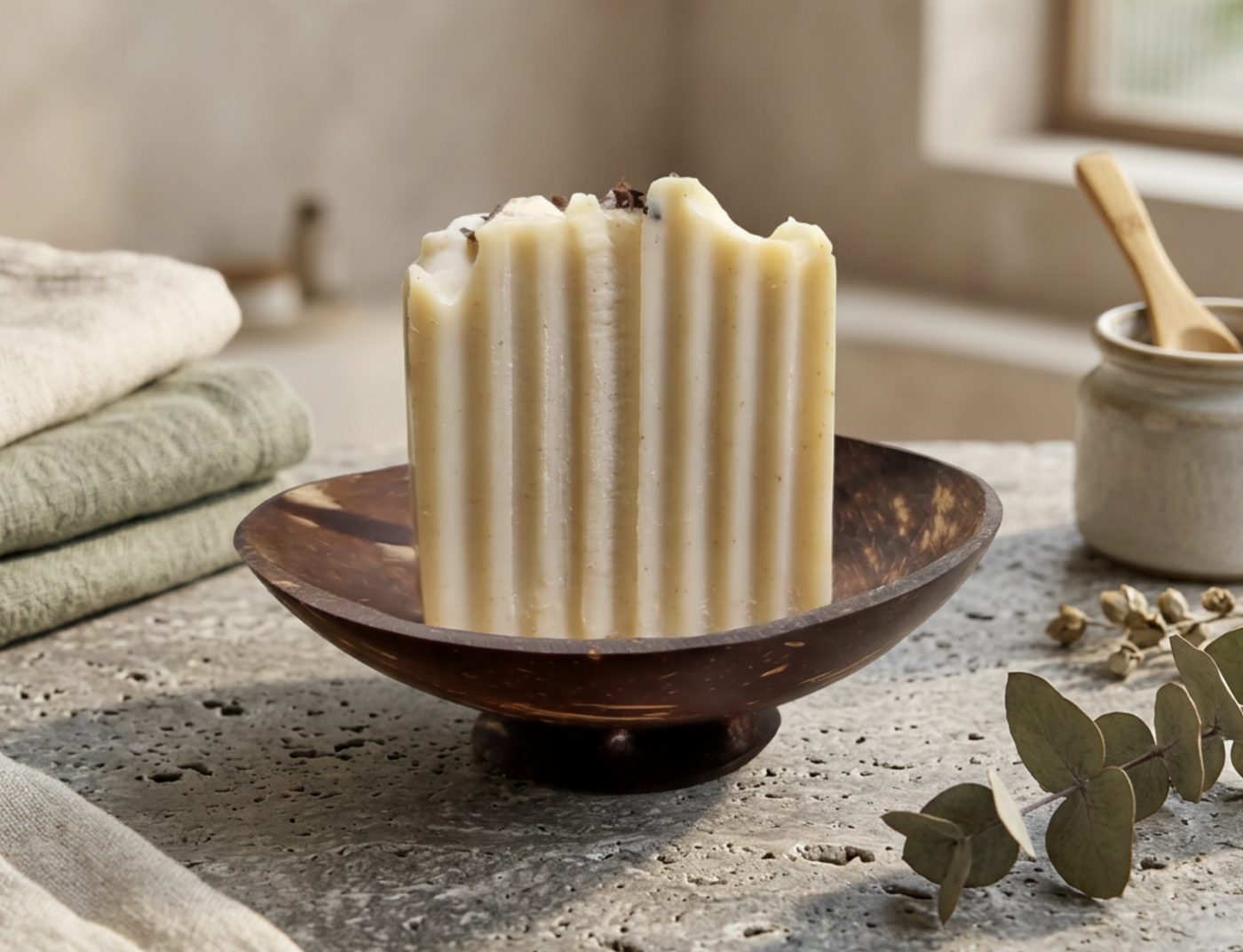 Coconut Shell Soap Dish
