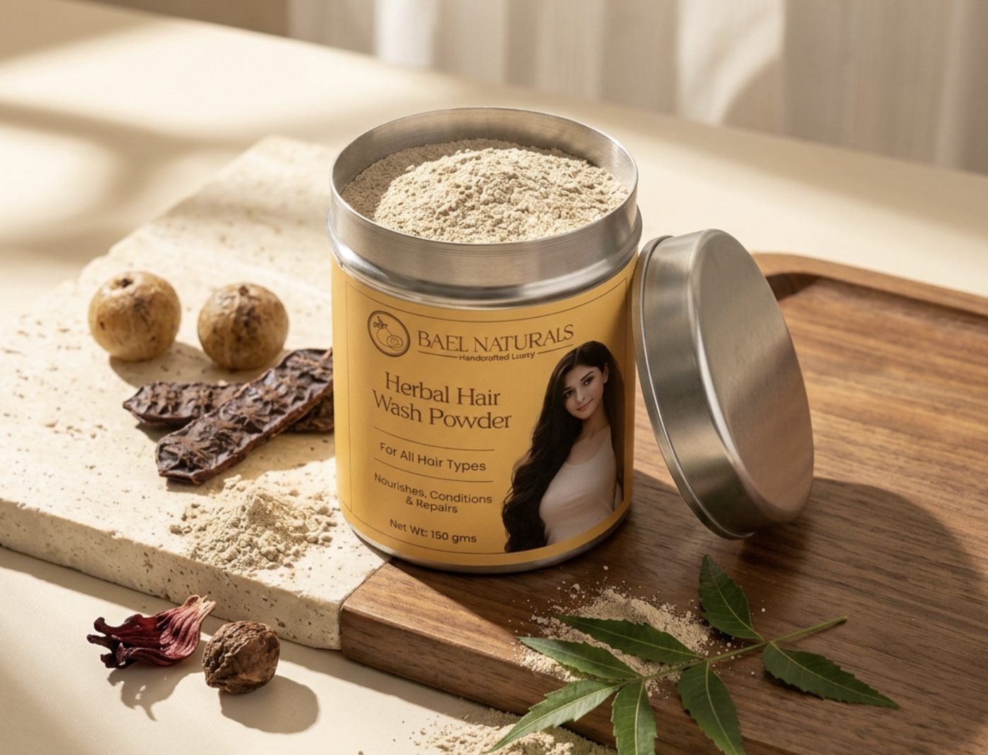 Herbal Hair Wash Powder