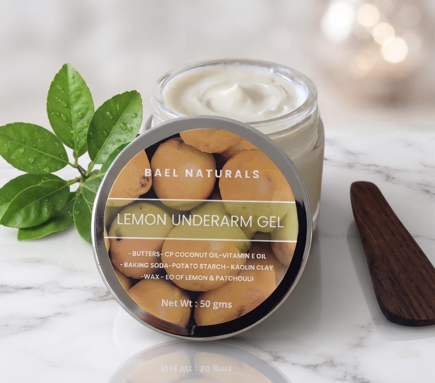Lemon & Patchouli Underarm Gel